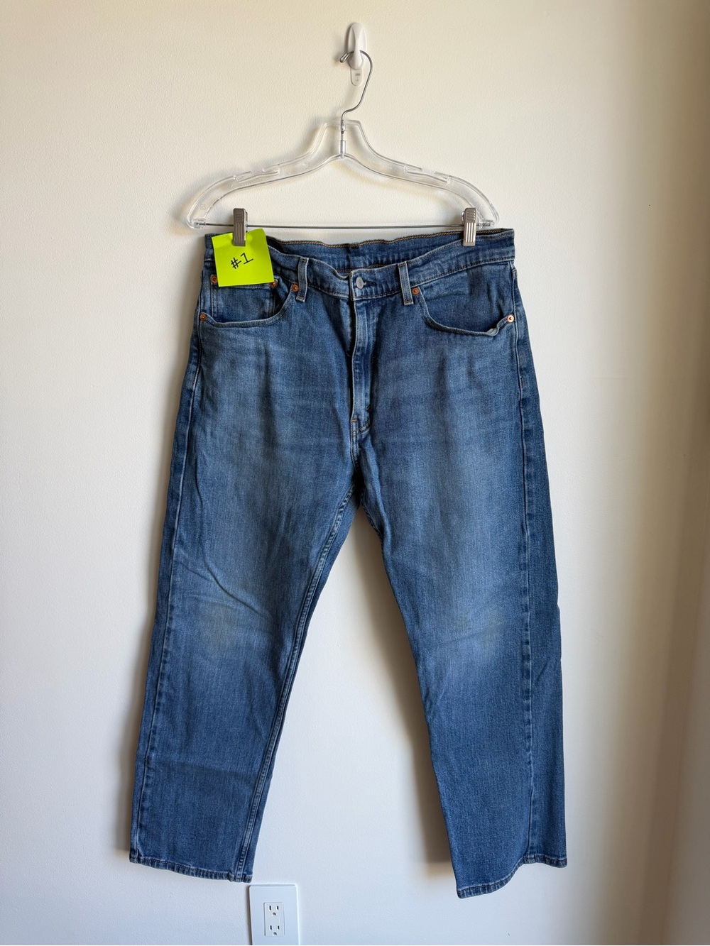 Men's Levi’s 506 Straight-Fit Denim Jeans